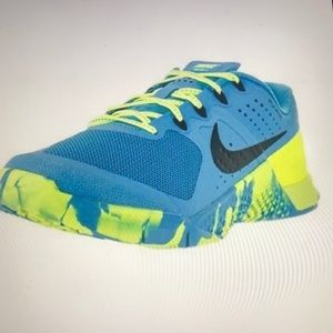 Nike Metcon 2 AMP Women’s Blue Glow, Lime Green